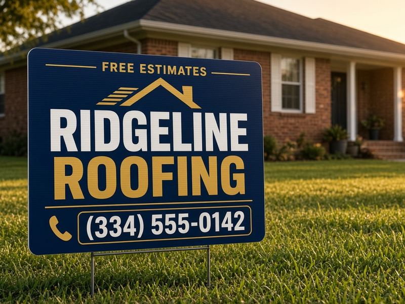 Custom Yard Sign by Get Seen Signs
