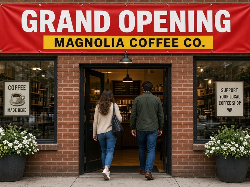 Vinyl Banner by Get Seen Signs